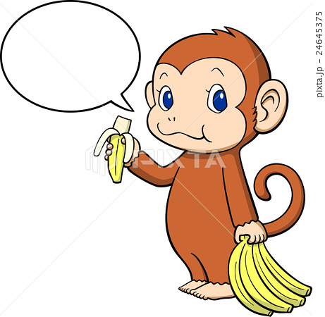 かわいい 猿 バナナ イラスト ニスヌーピー 壁紙