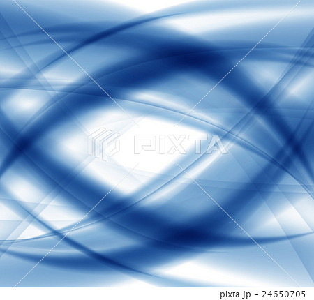 Abstract Blue Wave Set on Transparent  Background 24650705