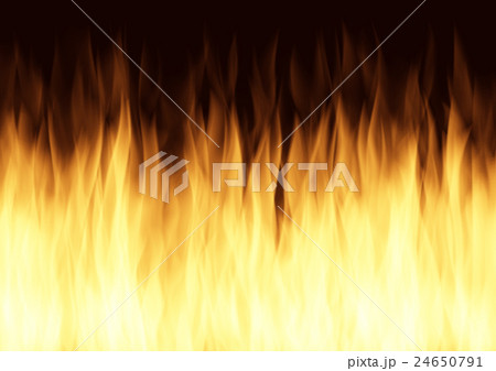 炎の背景のイラスト素材