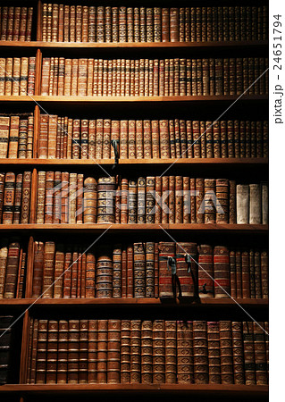 本棚の写真素材