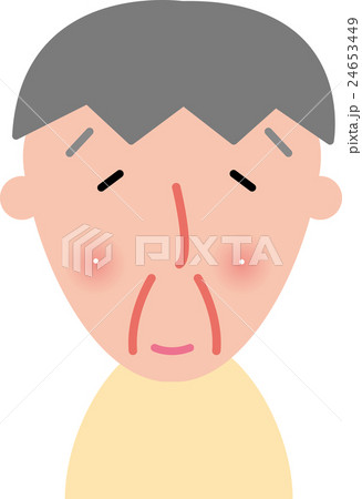 シニア　おじいちゃん　笑顔 24653449