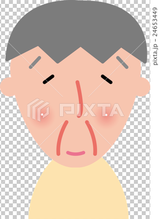 シニア　おじいちゃん　笑顔 24653449