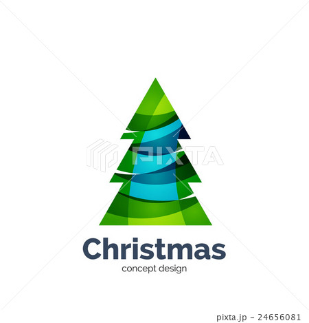 Vector abstract geometric Christmas tree icon Vector abstract geometric Christmas tree icon 24656081