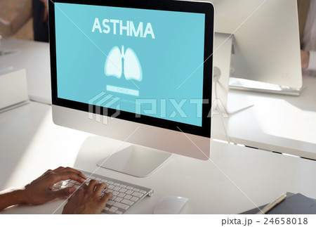 Lungs Medicine Pneumonia Asthma Bronchitis Concept 24658018