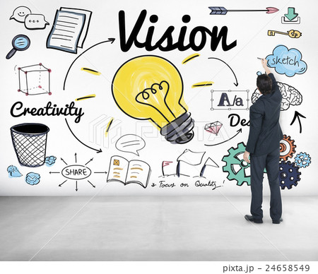 Vision Creative Ideas Design Concept Vision Creative Ideas Design Concept 24658549