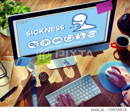 Sickness Allergy Disorder Sickness Healthcare Concept 24658818