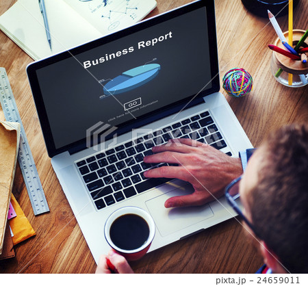Business Report Analytics Analysis Statistics Concept Business Report Analytics Analysis Statistics Concept 24659011
