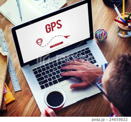 Navigation GPS City Locator Explore Concept 24659022