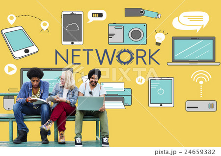 Network Networking Internet Scial Media Concept Network Networking Internet Scial Media Concept 24659382