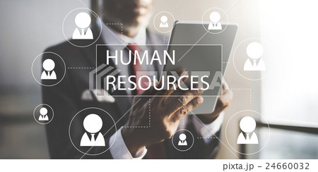 Human Resources Business Profession Graphic Concept 24660032