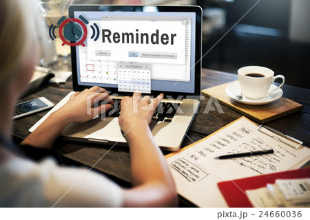 Reminder Planner Calendar Event Concept 24660036