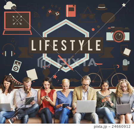 Lifestyle Leisure Lifestyle Hipster Concept 24660912