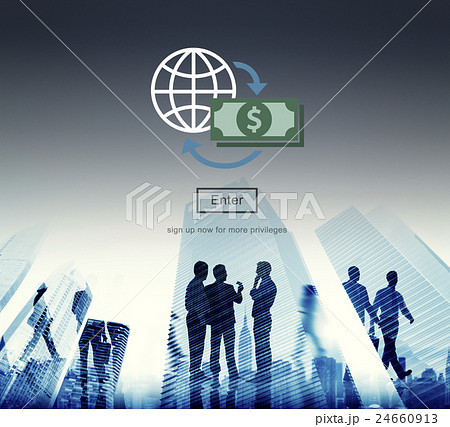 Global Financial Banking Investment Concept 24660913