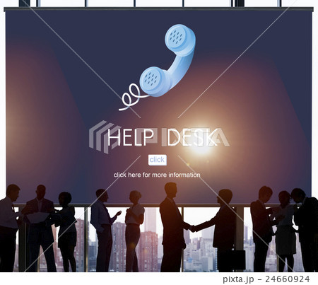 Support Service Information Help Desk Concept 24660924