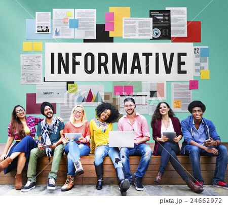 Informative Communications Connection Data Concept Informative Communications Connection Data Concept 24662972