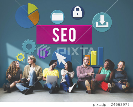 Seo Search Engine Optimization Searching Concept 24662975