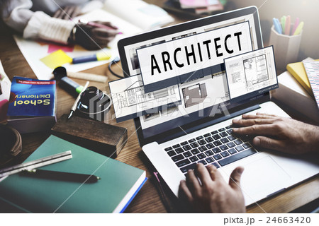 Architect Architecture Housing Floor Plan Concept Architect Architecture Housing Floor Plan Concept 24663420