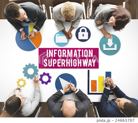 Information Super Highway Communication Network Concept 24663707