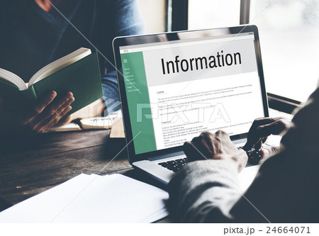 Information Data Interface Website Internet Concept 24664071