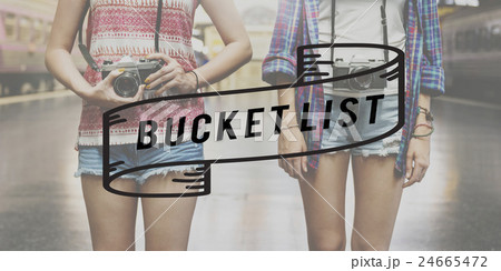 Bucket List Explore Lifestyle Experience Traveling Concept 24665472