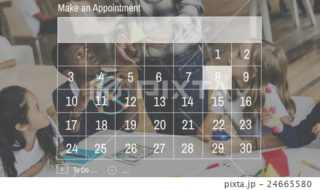 Calendar Dates Appointment Graphic Concept Calendar Dates Appointment Graphic Concept 24665580