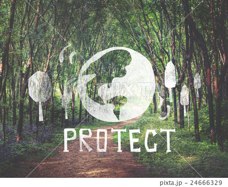 Earth Day Ecology Save Earth Concept 24666329