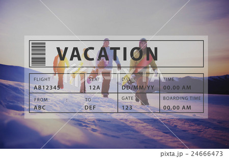 Holiday Travel Tourism Relaxation Graphic Concept Holiday Travel Tourism Relaxation Graphic Concept 24666473
