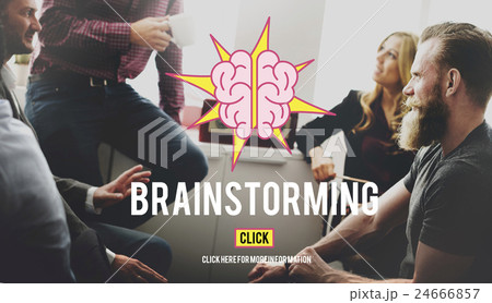 Brainstorming Thinking Discussion Strategy Concept 24666857