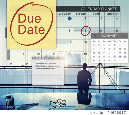 Due Date Deadline Payment Bill Important Notice Concept Due Date Deadline Payment Bill Important Notice Concept 24668057