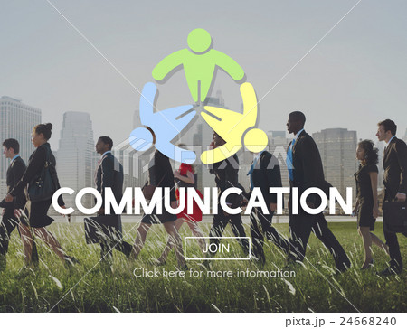 Communication Communicate Conversation Connection Concept Communication Communicate Conversation Connection Concept 24668240