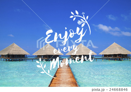 Enjoy Happiness Lifestyle Freedom Fun Concept 24668846