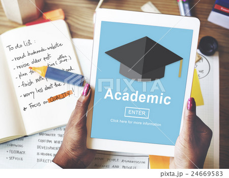 Academic Education Graducate Information Concept Academic Education Graducate Information Concept 24669583