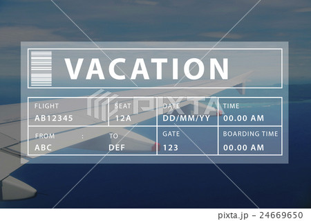 Holiday Travel Tourism Relaxation Graphic Concept Holiday Travel Tourism Relaxation Graphic Concept 24669650