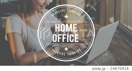 Home Office Workspace Business Corporate Concept Home Office Workspace Business Corporate Concept 24670918