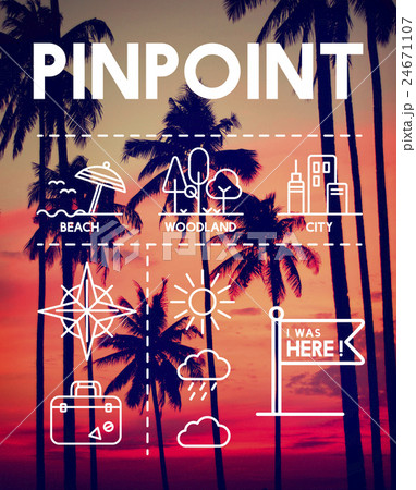 Location Mapping Journey Navigation Concept 24671107