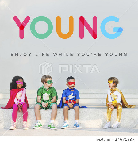Kids Innocent Children Child Young Concept 24671537