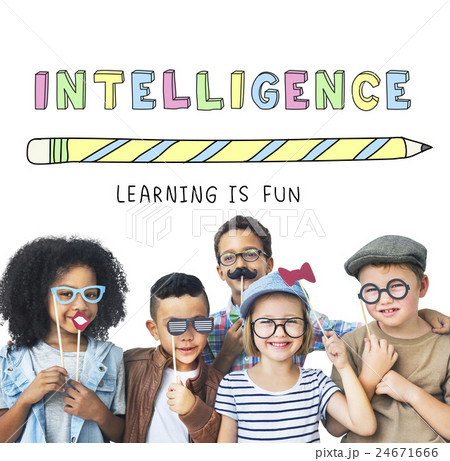 Education Learning Is Fun Children Graphic Concept 24671666