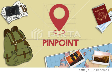 Navigation Location Mapping Destination Technology Graphic Concept 24672021