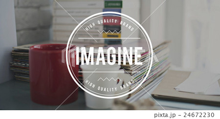 Imagine Expect Robotic Dream Big Concept 24672230