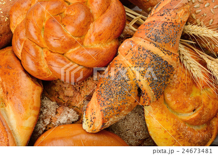 background baked goods and pastry products background baked goods and pastry products 24673481