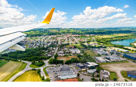 Landing at Euroairport Basel-Mulhouse-Freiburg Landing at Euroairport Basel-Mulhouse-Freiburg 24673516