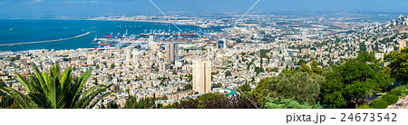 Panorama of Haifa from Mount Carmel Panorama of Haifa from Mount Carmel 24673542