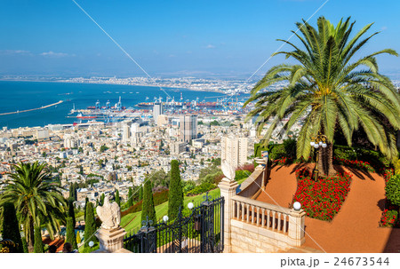 Panorama of Haifa from Mount Carmel 24673544
