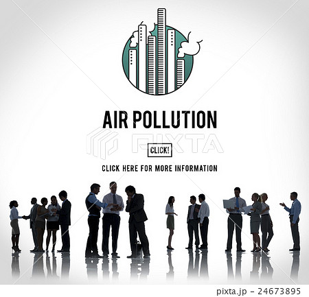 Air Pollution Carbon Dioxide Dirty Energy Toxic Concept 24673895