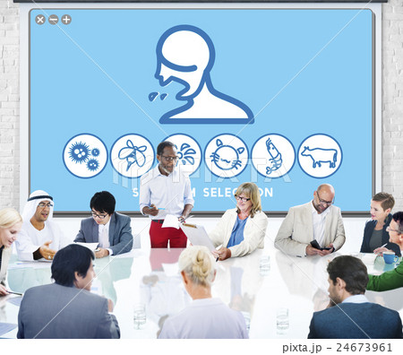 Sensitivity Allergy Disorder Sickness Healthcare Concept 24673961