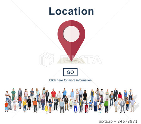 Location Navigation Information Direction Destination Concept 24673971