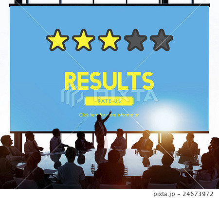 Customre Feedback Comment Vote Review Results Concept 24673972