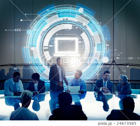 Computer Information Technology Connection Concept Computer Information Technology Connection Concept 24673985
