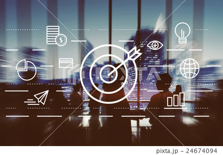 Target Vision Mission Creative Ideas Concept 24674094