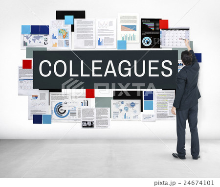 Colleagues Coworkers Team Partners Concept 24674101
